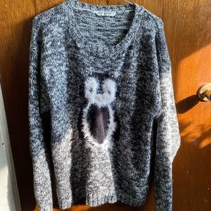 Oversized Penguin Sweater